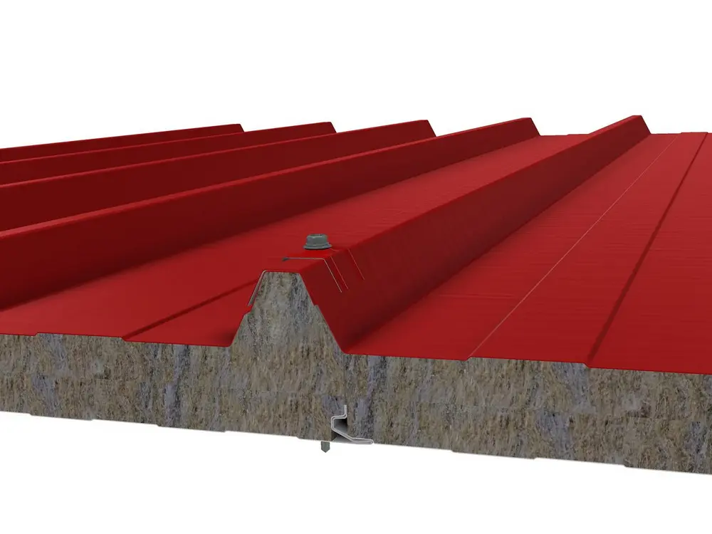 Панел за покривање на покривот од минерална волна